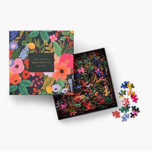 Unopened 500 Piece Rifle Paper Co Garden Party Jigsaw Puzzle